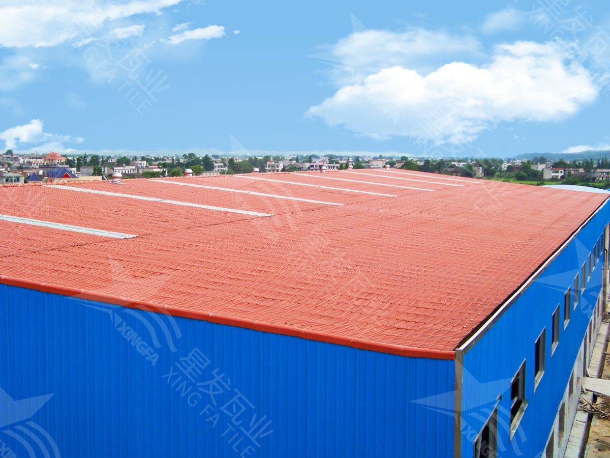 新型材料1050砖红色asa树脂瓦 盖厂房用仿古瓦 防腐防火耐候塑料瓦 兰州pvc合成树脂瓦生产厂家